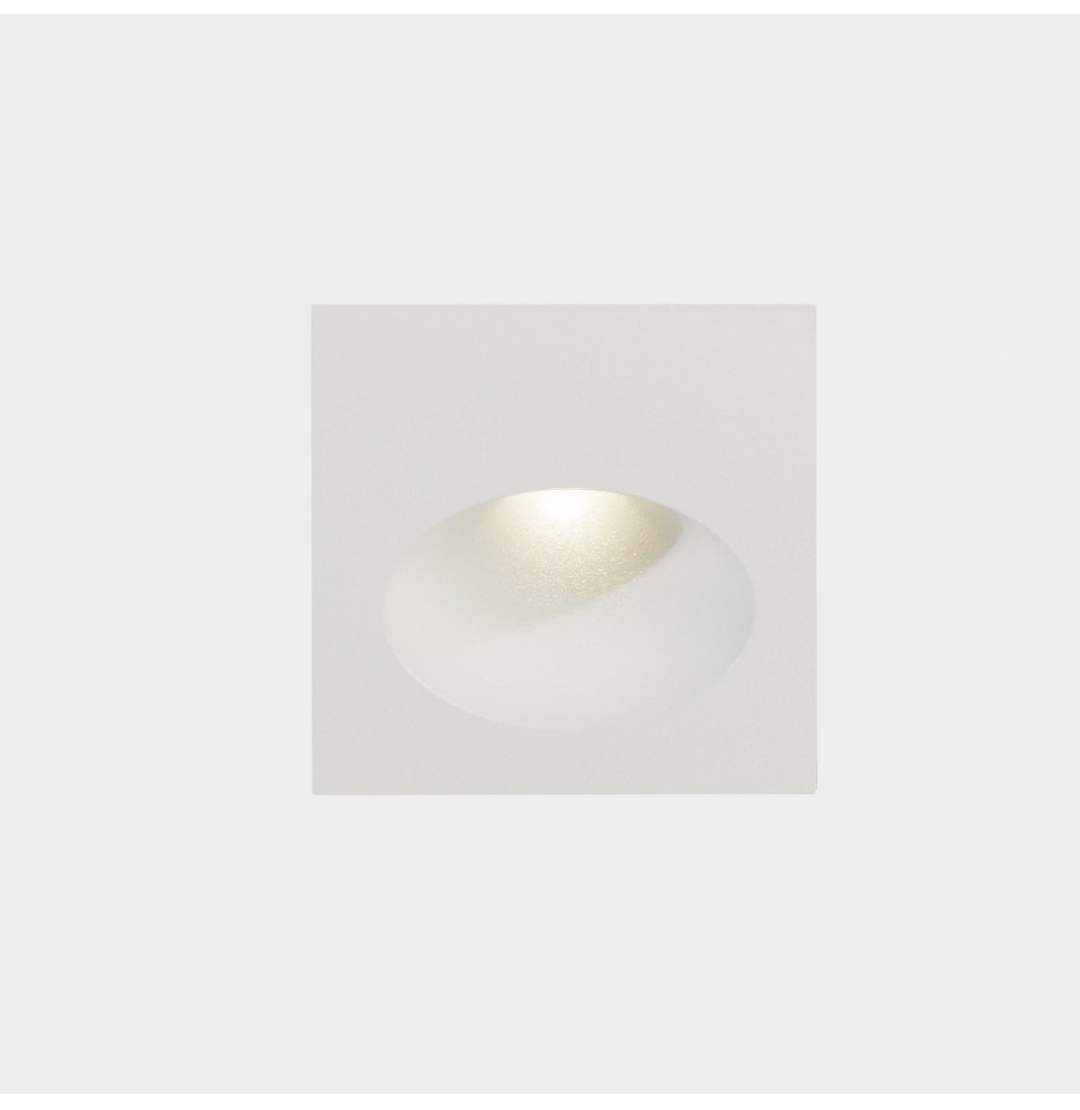 LedsC4 - Empotrable de pared IP66 Bat Square Oval LED 3 4000K 77lm blanco