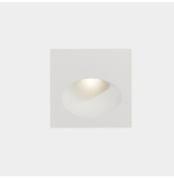 LedsC4 - Empotrable de pared IP66 Bat Square Oval LED 3 4000K 77lm blanco