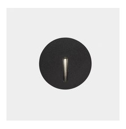 LedsC4 - Empotrable de pared IP66 Bat Round Lineal LED 3 2700K 10lm gris urbano