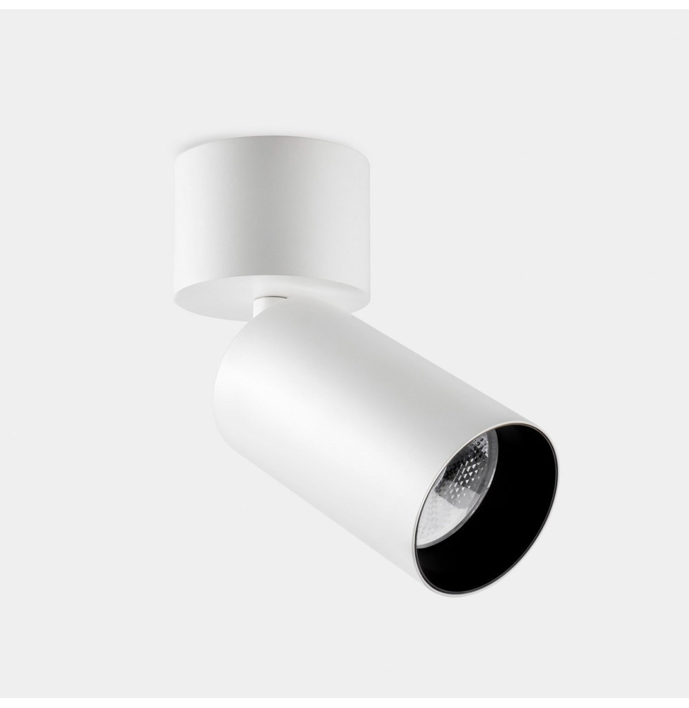 LedsC4 - Proyector ATOM SURFACE 15 4000K CRI 90 44.7º PHASE CUT 895lm níquel satinado