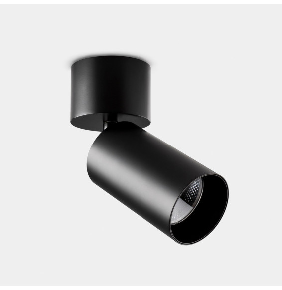 LedsC4 - Proyector ATOM SURFACE 15 4000K CRI 90 44.7º PHASE CUT 895lm negro
