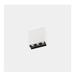 LedsC4 - Plafón Bento Surface 3 LEDS 8 blanco cálido 2700K CRI 90 ON-OFF 560lm IP23 blanco