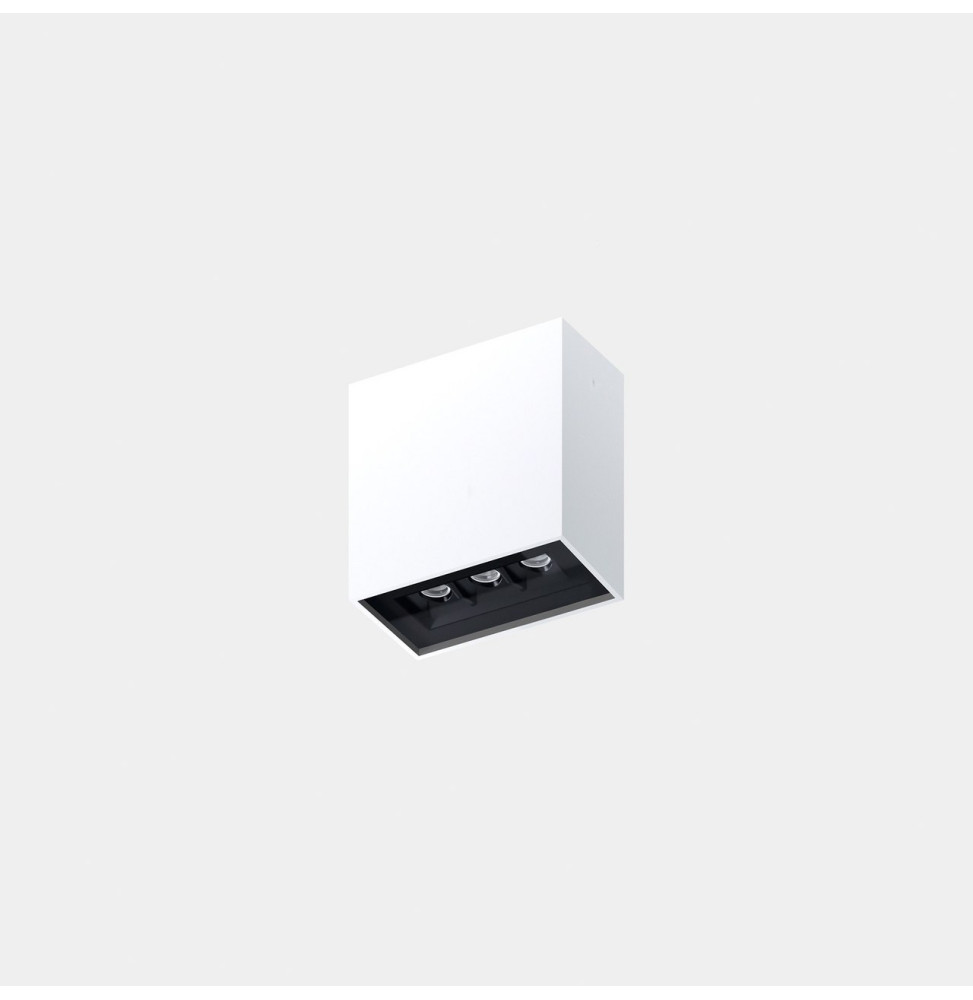 LedsC4 - Plafón Bento Surface 3 LEDS 8 blanco cálido 2700K CRI 90 ON-OFF IP23 603lm blanco LedsC4 - Plafón Bento Surface 3 LEDS 8 blanco cálido 2700K CRI 90 ON-OFF IP23 603lm blanco