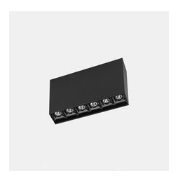 LedsC4 - Plafón BENTO SURFACE DALI 16.1 blanco neutro 4000K CRI 90 DALI-2 IP23 1310lm negro