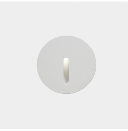 LedsC4 - Empotrable de pared IP66 Bat Round Lineal LED 3 4000K 10lm blanco