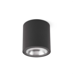 FARO - Plafón GOZ led 8W 3K gris oscuro