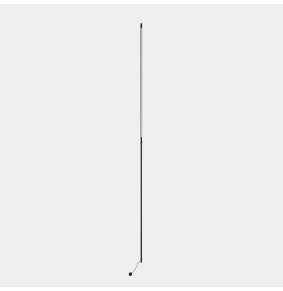 LedsC4 - Aplique Tubs Modular WF Lineal Double LED 49.5 blanco cálido 3000K ON-OFF 1686lm negro