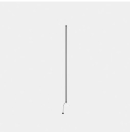 LedsC4 - Aplique Tubs Modular WF Lineal Simple LED 25 blanco cálido 3000K ON-OFF 843lm negro
