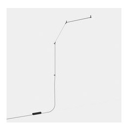 LedsC4 - Aplique Tubs Modular WF Combination LED 56.5 blanco cálido 3000K PWM 4133lm negro