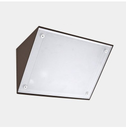 LedsC4 - Aplique IP65 Curie Big E27 30 marrón