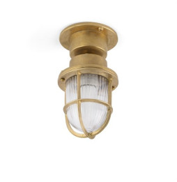 FARO - Plafón MAUREN sobremuro E27 latón