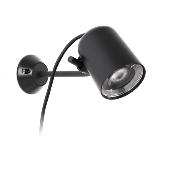 FARO - Aplique FLOW estaca GU10 negro