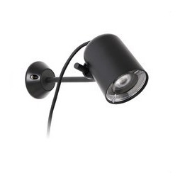FARO - Aplique FLOW estaca GU10 negro