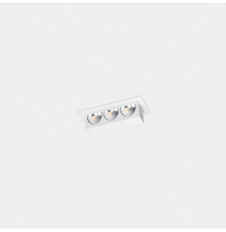 LedsC4 - Downlight Bento pared 3 LEDS 3 blanco neutro 4000K CRI 90 negro IP20 276lm