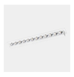 LedsC4 - Downlight Bento pared 12 LEDS 12 blanco cálido 2700K CRI 90 negro IP20 842lm