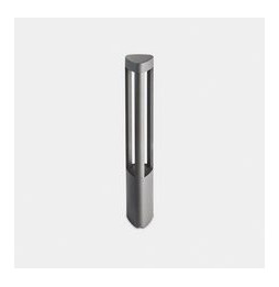 LedsC4 - Baliza IP66 Helion LED 10.7 SW 2700-3200-4000K ON-OFF gris urbano 701lm