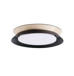 FARO - Plafón TENDER LED 24W 3000K negro