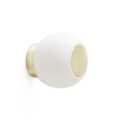 FARO - Plafón/aplique MOY LED 4W 3000K oro
