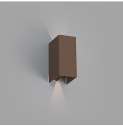 FARO - Aplique BLIND LED 6W 3000K marrón óxido