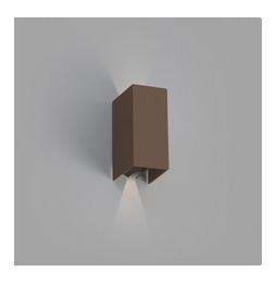 FARO - Aplique BLIND LED 6W 3000K marrón óxido