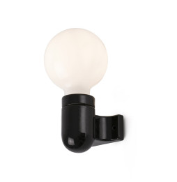 FARO - Aplique cerámica SERA 1L E27 15W negro