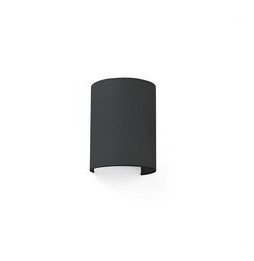 FARO - Aplique COTTON ROUND 200x150x120 1xE27 negro