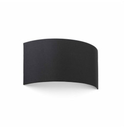 FARO - Aplique COTTON ROUND 375x200x115 2xE27 negro