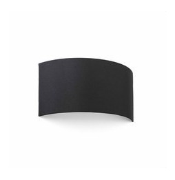 FARO - Aplique COTTON ROUND 375x200x115 2xE27 negro