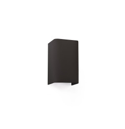 FARO - Aplique COTTON SQUARE 200x125x105 1xE27 negro