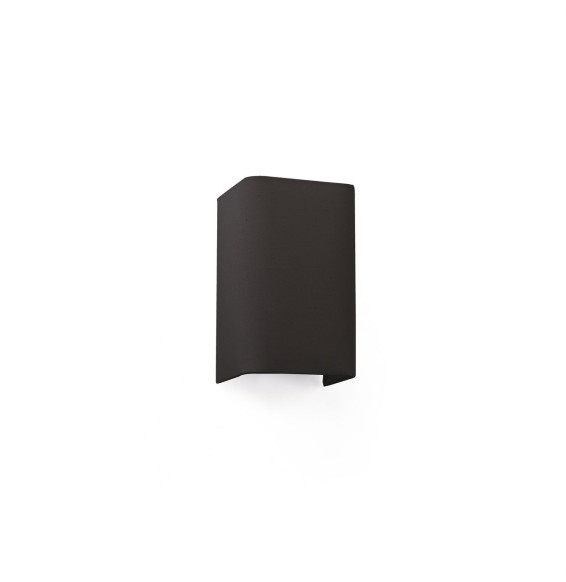 FARO - Aplique COTTON SQUARE 200x125x105 1xE27 negro