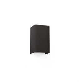 FARO - Aplique COTTON SQUARE 200x125x105 1xE27 negro