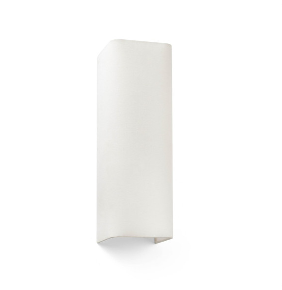 FARO - Aplique COTTON SQUARE 370x125x105 2xE27 beige