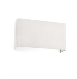 FARO - Aplique COTTON SQUARE 375x200x105 2xE27 beige