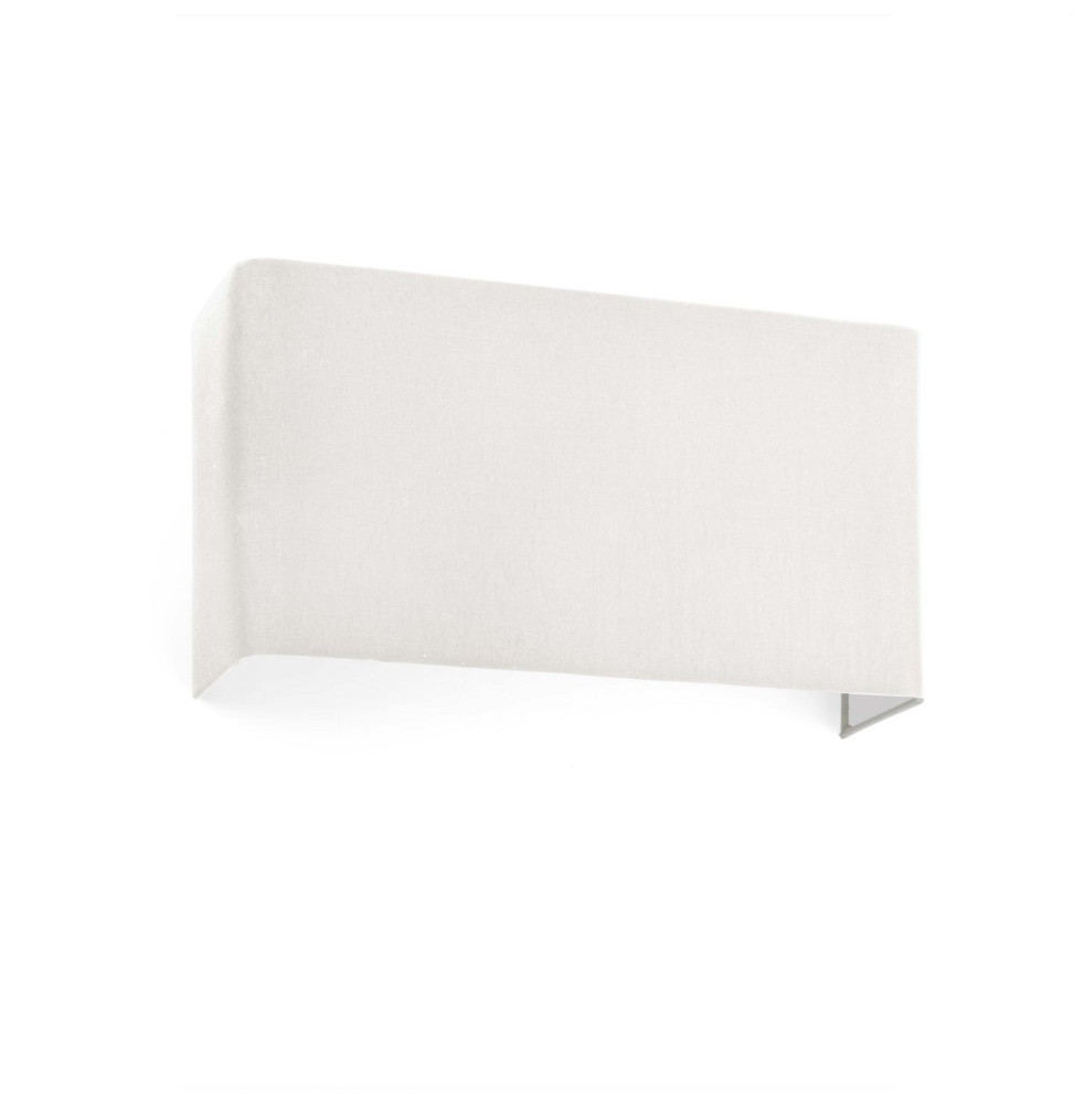 FARO - Aplique COTTON SQUARE 375x200x105 2xE27 beige