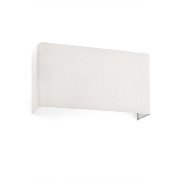 FARO - Aplique COTTON SQUARE 375x200x105 2xE27 beige