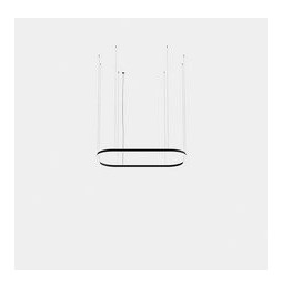 LedsC4 - Luminaria colgante rectangular Geometric Mini 1600x1000mm LED 255 blanco neutro 4000K ON-OFF blanco 17808lm