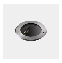 LedsC4 - Empotrable de suelo IP65-IP67 Gea pared 185mm LED 18.5 blanco neutro 4000K DALI-2 acero inoxidable AISI 316 711lm