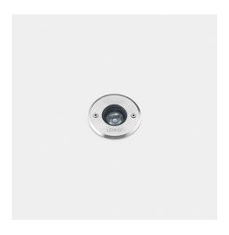 LedsC4 - Empotrable de suelo IP65-IP67 Gea Power LED Pro diámetro 85mm Efficiency LED 4.2 blanco neutro 4000K ON-OFF acero inoxi