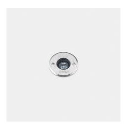 LedsC4 - Empotrable de suelo IP65-IP67 Gea Power LED Pro diámetro 85mm Efficiency LED 4.2 blanco neutro 4000K ON-OFF acero inoxi