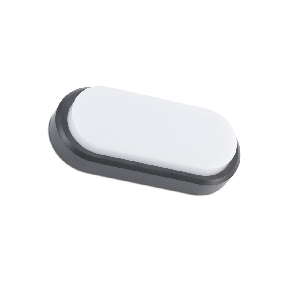 FARO - Aplique FRED XL LED 11W 3000K gris oscuro