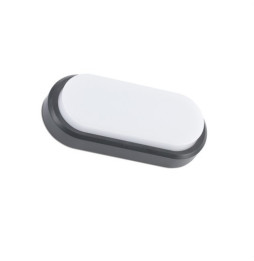 FARO - Aplique FRED XL LED 11W 3000K gris oscuro