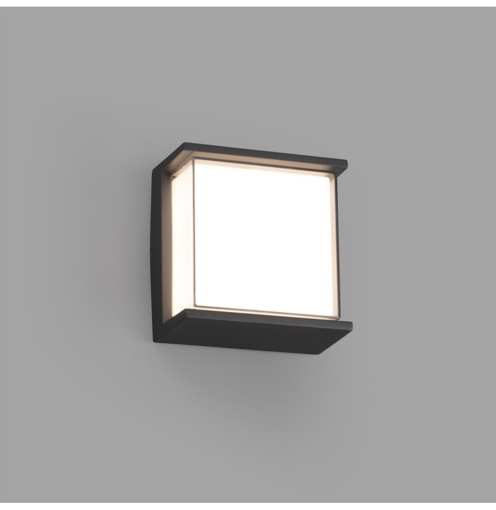 FARO - Aplique HIKARI 10W LED 3000K gris oscuro