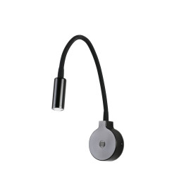 FARO - Aplique lector PIXIE LED 3W 2700K negro