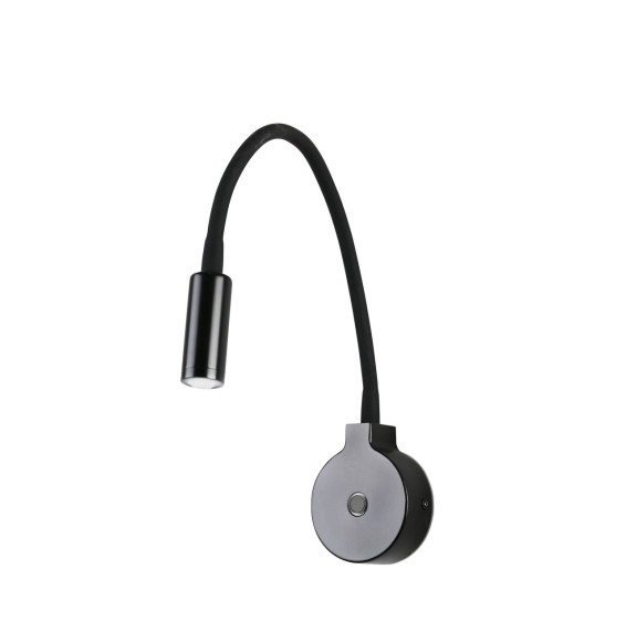 FARO - Aplique lector PIXIE LED 3W 2700K negro