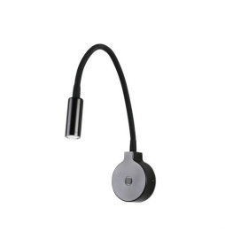FARO - Aplique lector PIXIE LED 3W 2700K negro