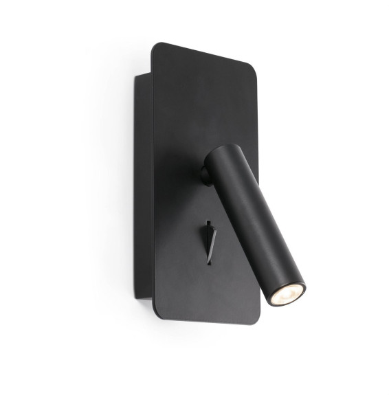 FARO - Aplique lector SUAU LED 3W 3000K negro