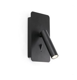 FARO - Aplique lector SUAU LED 3W 3000K negro