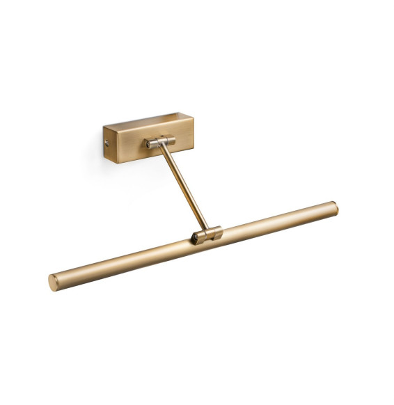 FARO - Aplique MAGRITTE 45cm LED 8W 3000K oro viejo