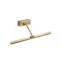 FARO - Aplique MAGRITTE 45cm LED 8W 3000K oro viejo