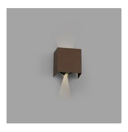 FARO - Aplique OLAN LED 6W 3000K marrón óxido